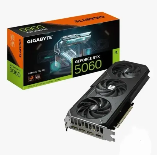 Placa de Vídeo RTX 5060 8gb - Seminovíssima GIGABYTE NVIDIA
