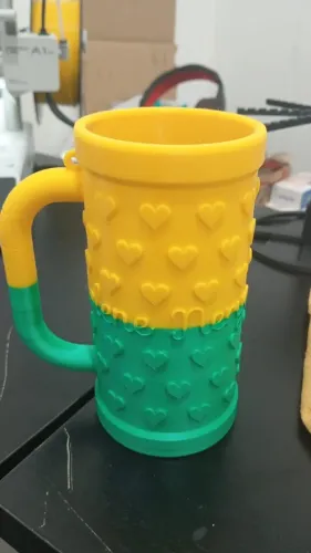 PORTA LATA/ LONGNECK PERSONALIZADO BRASIL 3D