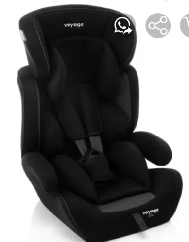 Cadeirinha Voyage de 9 a 36kg Alfa Preto