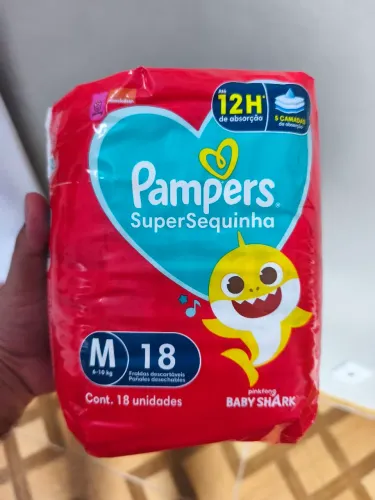 Vendo Fralda Pampers M