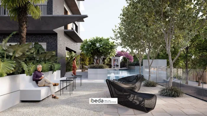 ibeda - Ícone Tírol Apartamento Sala ampla, gourmet, cozinha, 3 suítes, 4 vagas