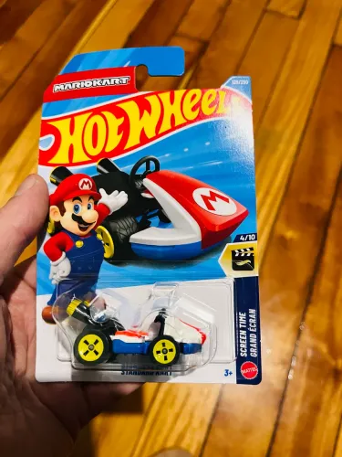 Hot wheels mario kart