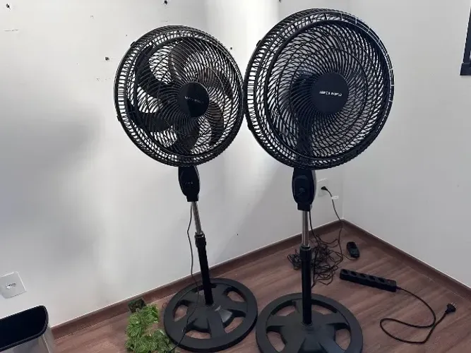 2x Ventiladores de chão 