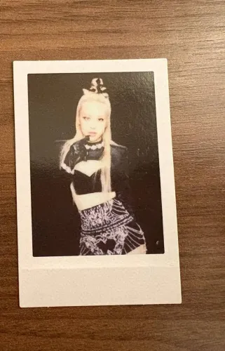 Blackpink Photocard Oficial Rose - Born Pink versão Black