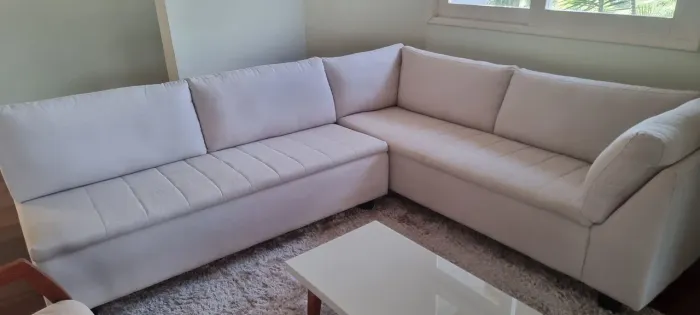 Sofá 5 Lugares em L Confortável