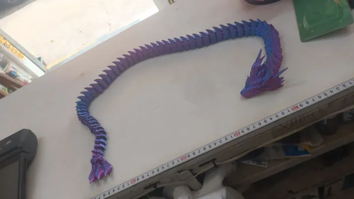 Mini dragão cobra redblue 93cm
