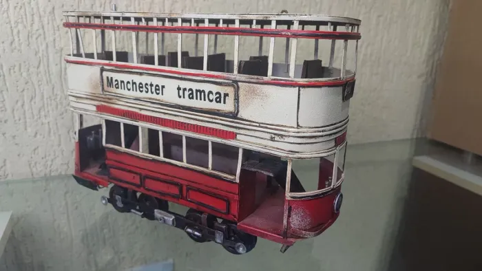 Ônibus miniatura Manchester Relíquia 
