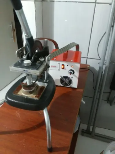 Máquina de fazer filtro para bomba de chimarrão 