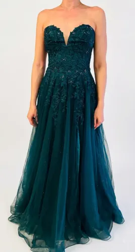 Vestido Longo De Festa Verde