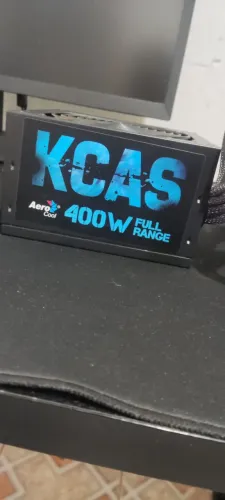 Fonte Aerocool KCAS 400W 80 Plus - Funcionando Perfeitamente