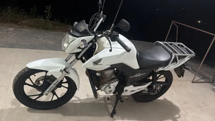 Duas motos Honda CG160 Flex Freio CBS Combinado Partida Eletrica