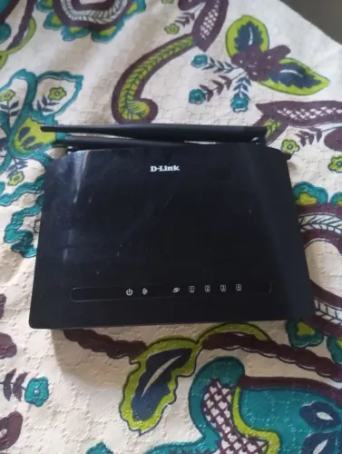 Roteador de Internet D-Link Wi-Fi 2.4G - 2 antenas (Com Brindes)