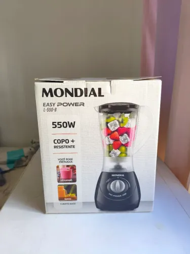 LIQUIDIFICADOR MONDIAL - NOVO!!