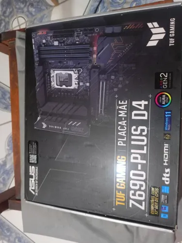 Placa mãe tuf gaming com defeito 