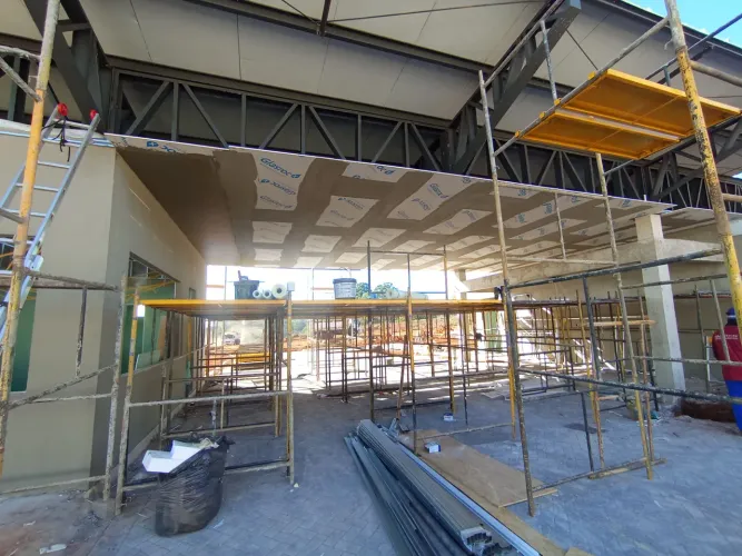 Steel frame e drywall em geral 