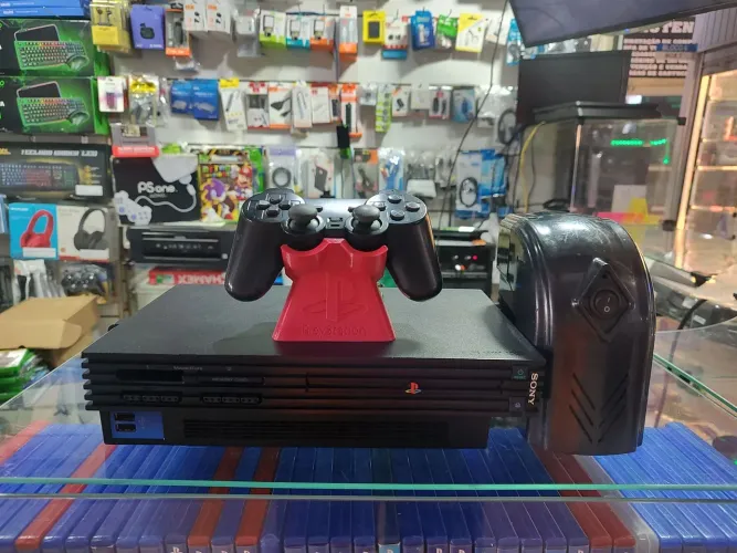 Vídeogame Play 2 FAT Funcionando Perfeitamente 