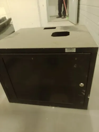 Rack Max Eletron, Servidor Padrão 19 Polegadas, 12u X 570mm, Acr, Solda Parede