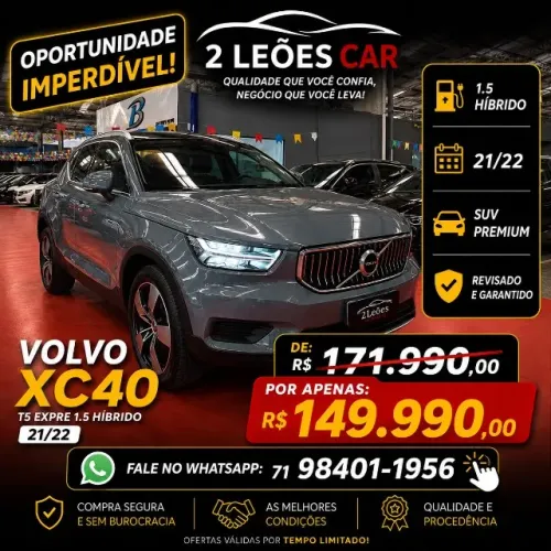 Volvo XC40 XC 40 T-5 Híbrido Inscription 1.5 FWD 2022