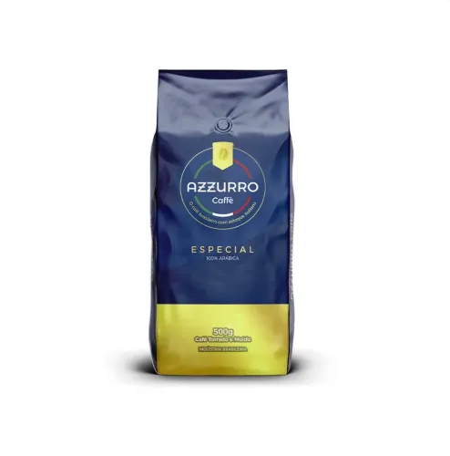 Café Azzurro Especial Torrado e Moído 500g - R$ 59,00 - Retirada em Botafogo