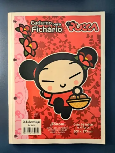 refil para fichário pucca a4 - foroni