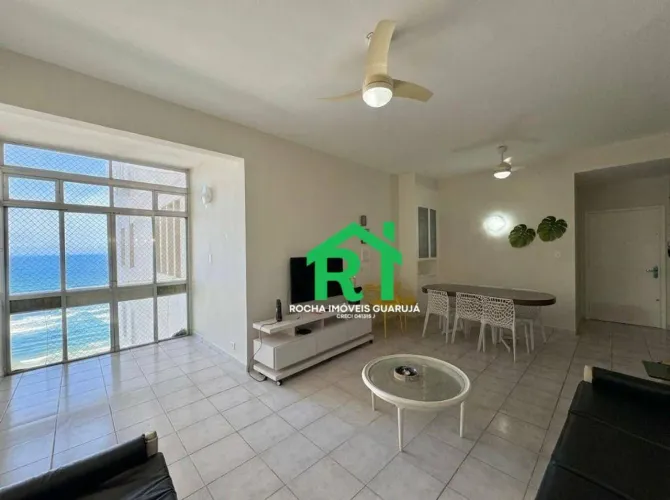 Apartamento frente mar com 3 quartos (1 suíte), 1 vaga à venda em Pitangueiras, Guarujá