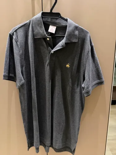 polo importada cinza escuro Brooks Brothers M