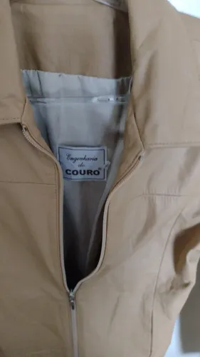 Jaqueta de couro