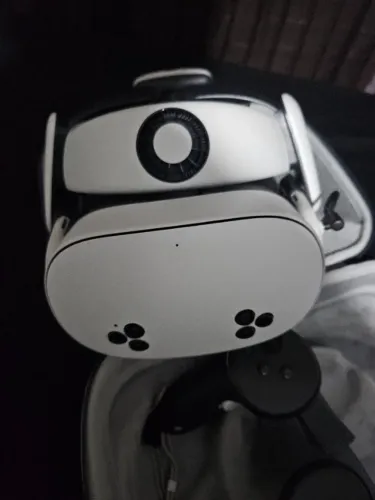 Meta Quest 3S + BOBOVR S3 Pro + Bolsa Rígida | Seminovo, Pouco Uso