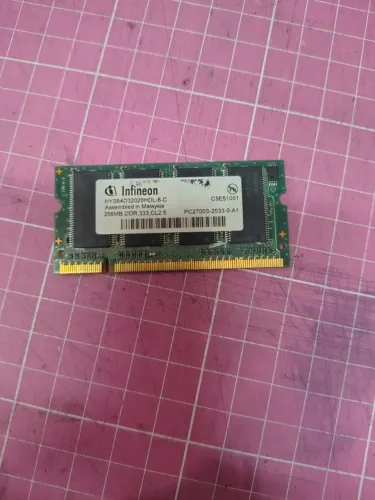 256 MB MEMÓRIA INFINEON NOTEBOOK PC2700S