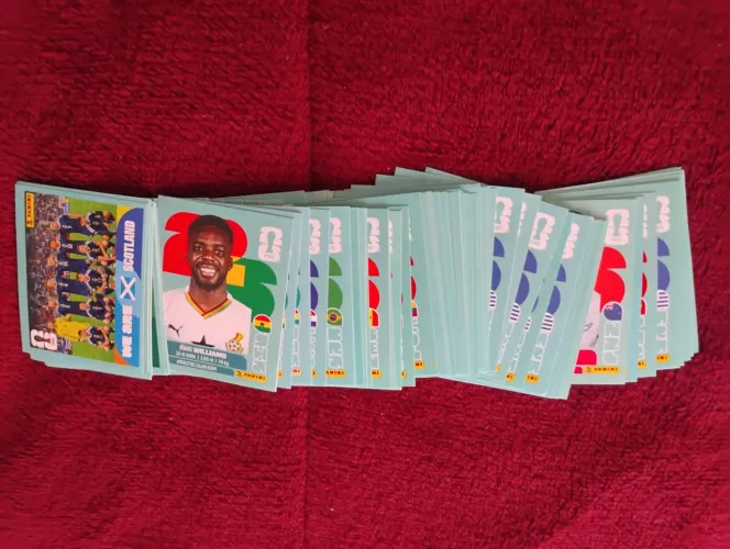 Lote 107 Figurinhas Copa do Mundo 2026