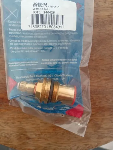 Reparo torneira 1/4 Volta M-21
