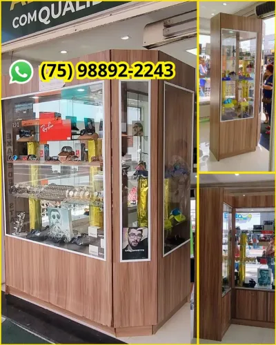 Vitrine Móvel para Lojas