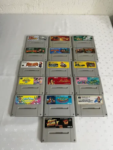 Lote Jogos Originais Famicon Japoneses 
