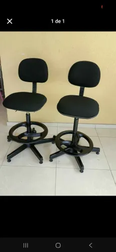 Cadeira caixa alta balcão