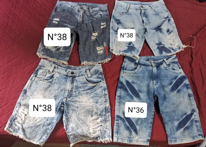 Bermudas Jeans Masculina