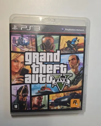 Jogo PS3 Original - GTA V GRAND THEFT AUTO V