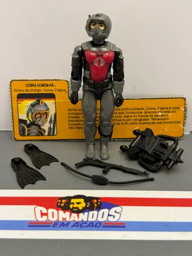 Comandos em Ação Estrela Cobra D?Água Cobra Homem-Rã - 1988 -