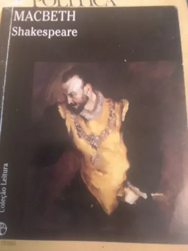 Livro de bolso Macbeth, William Shakespeare, coleção leitura, Ed Paz e Terra, 2a ed 19977.