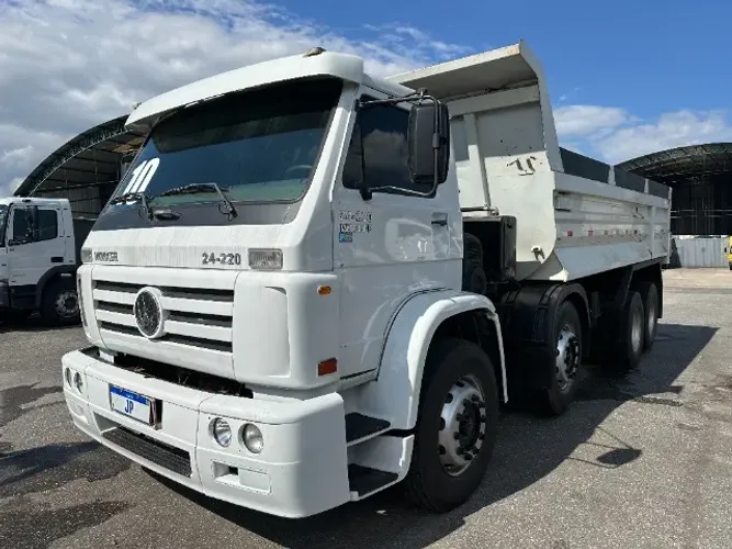 vw 24220 bi truck bascula ano 2010