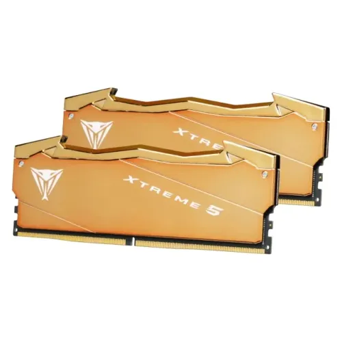 Memória Ram Patriot Viper Xtreme 5 Aurum 32GB (2X16GB) DDR5 6400 MHZ - VXA564G6030K - Nova