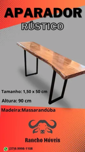 Móveis rústicos e industriais