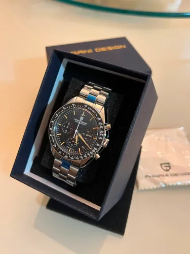 NOVO (Sem Uso) Relógio Pagani PD-1701 Cronógrafo Seiko VK63 Safira 100m Original