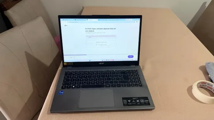 Notebook Acer Aspire 15 i7 13ª Geração 16GB RAM SSD 512GB