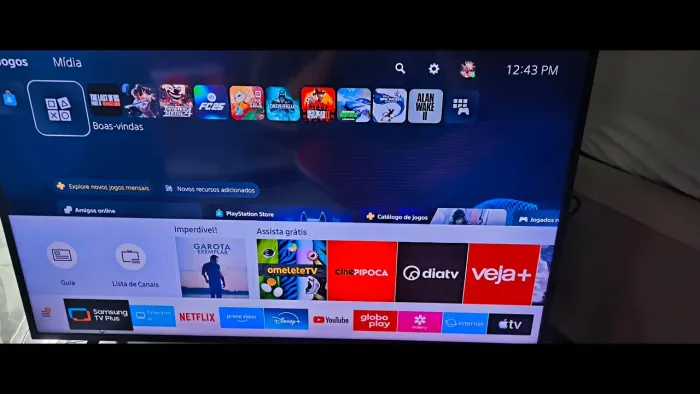 Smart tv Samsung 4k 40 polegadas
