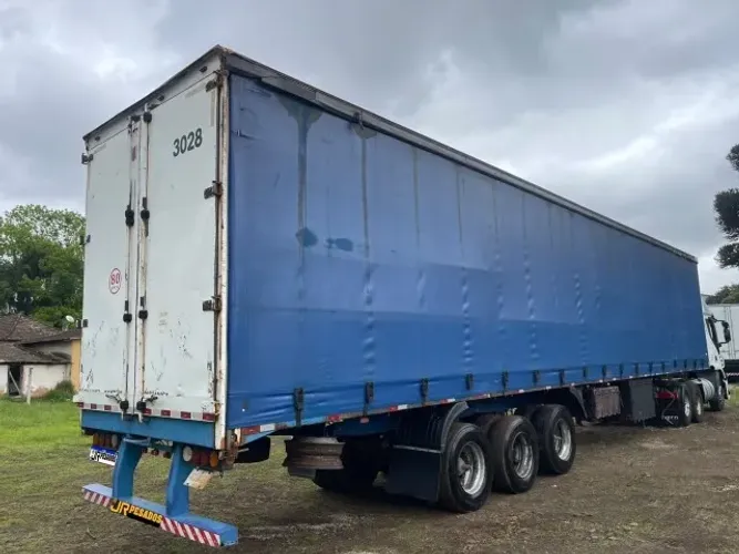 carreta bau sider facchini ano 2005 medidas 15.19m x 2.90m com 12 pneus