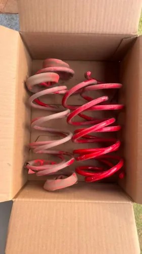 Molas esportivas New Fiesta Red coil