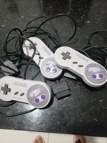 Controle super nintendo original snes