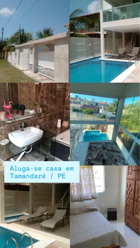 Aluga-se casa em Tamandaré/PE com piscina