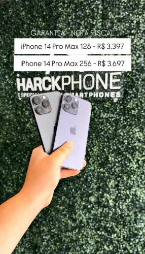 iPhone 14 Pro Max - Loja Física - Nota fiscal