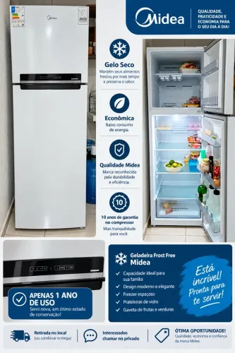 Geladeira Midea
